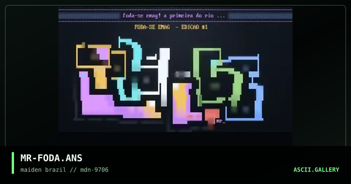 foda-se emag ( heheh ), by minotaur, 1997