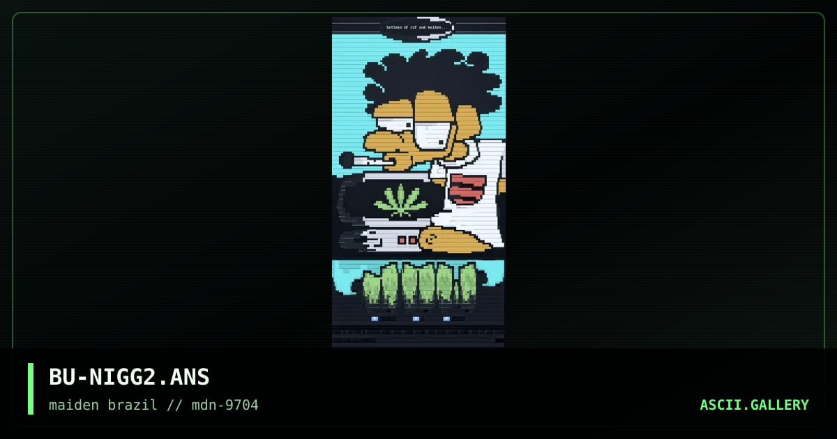 Anothah Niggah..., by buttman, 1997