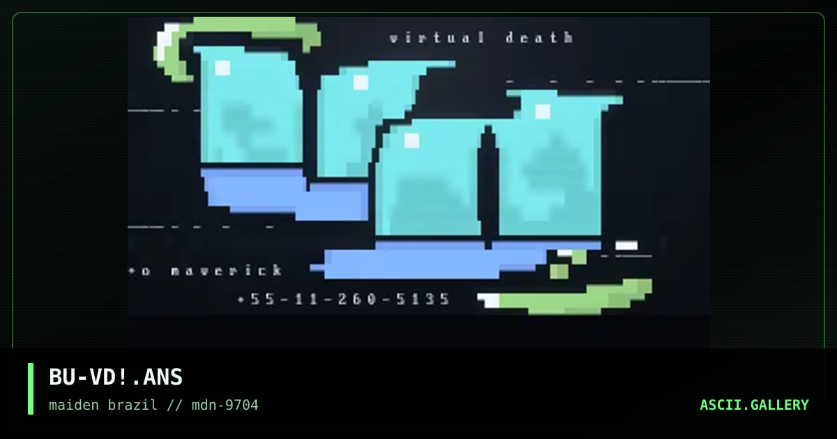 viRTUAL dEATH..., by buttman, 1997