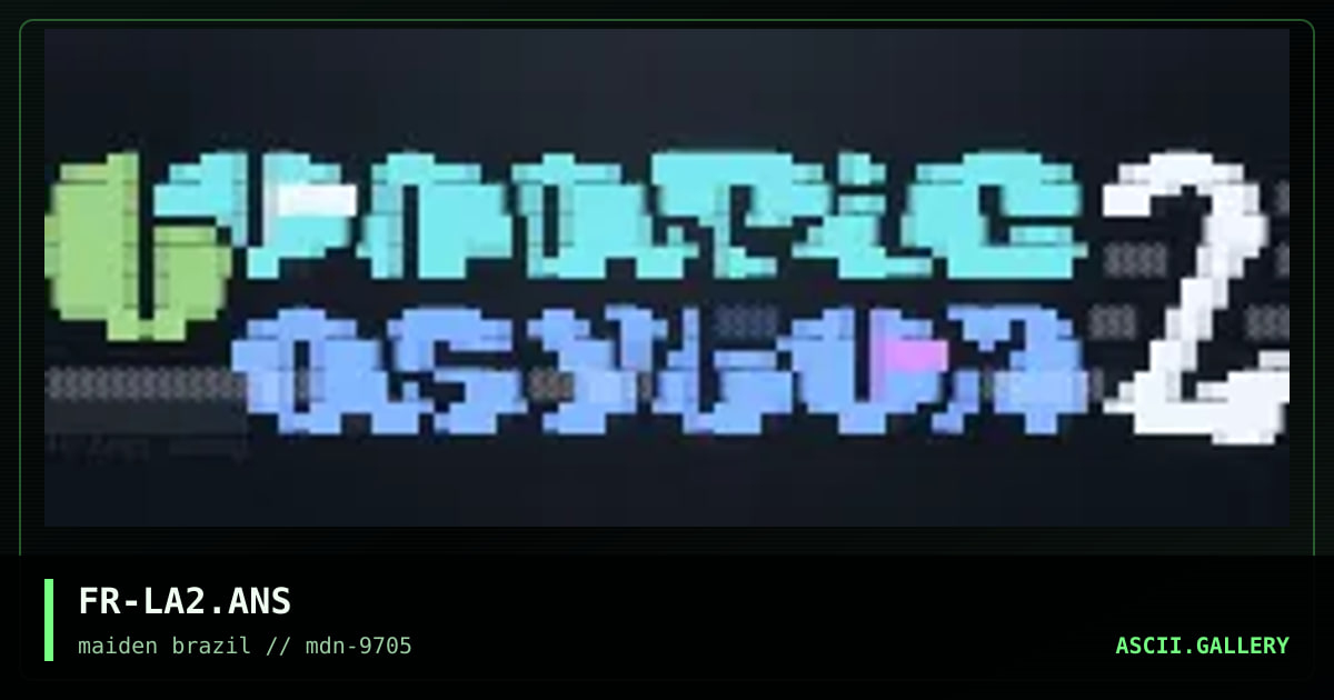 Lunatic Asylum logo, by fear prophet, 1997