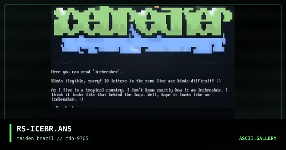 icebreaker, by rorshack, 1997
