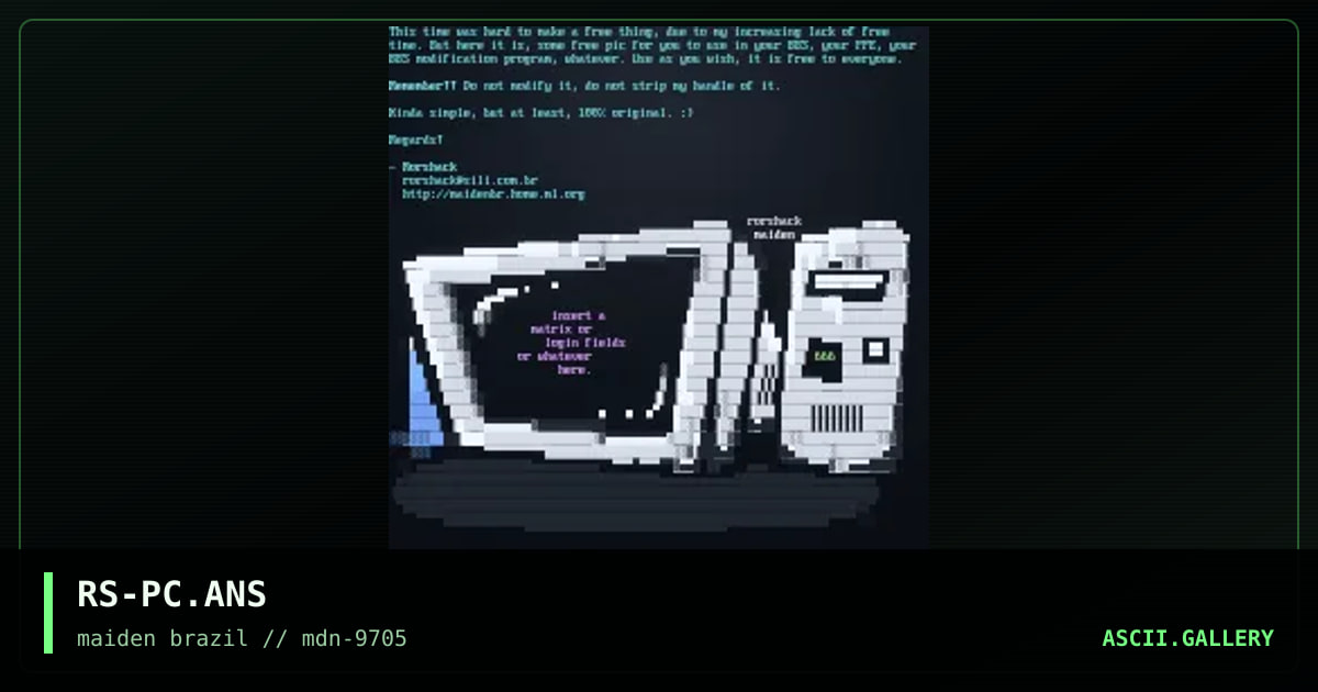 free stuffo, by rorshack, 1997