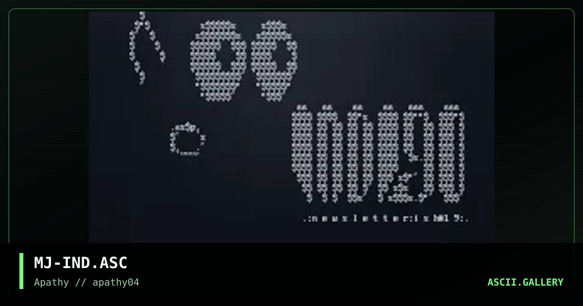 Indigo, by mojo, 1995