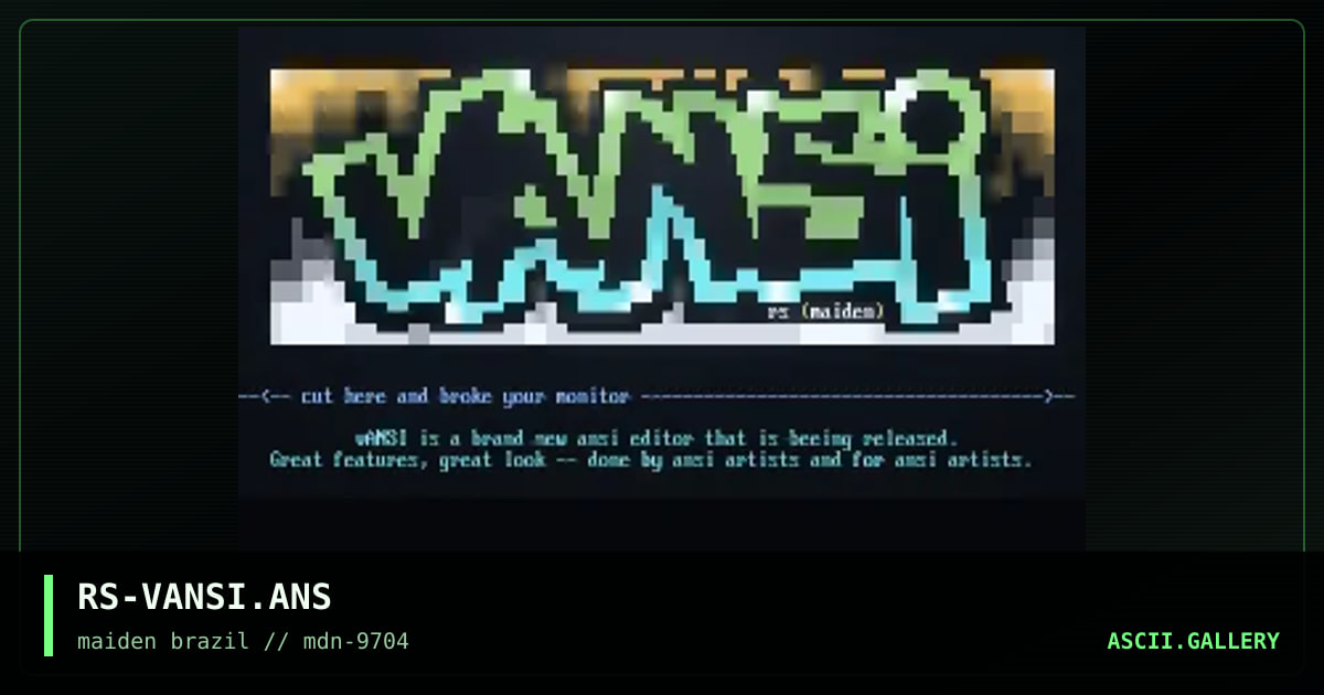 vansi., by rorshack, 1997