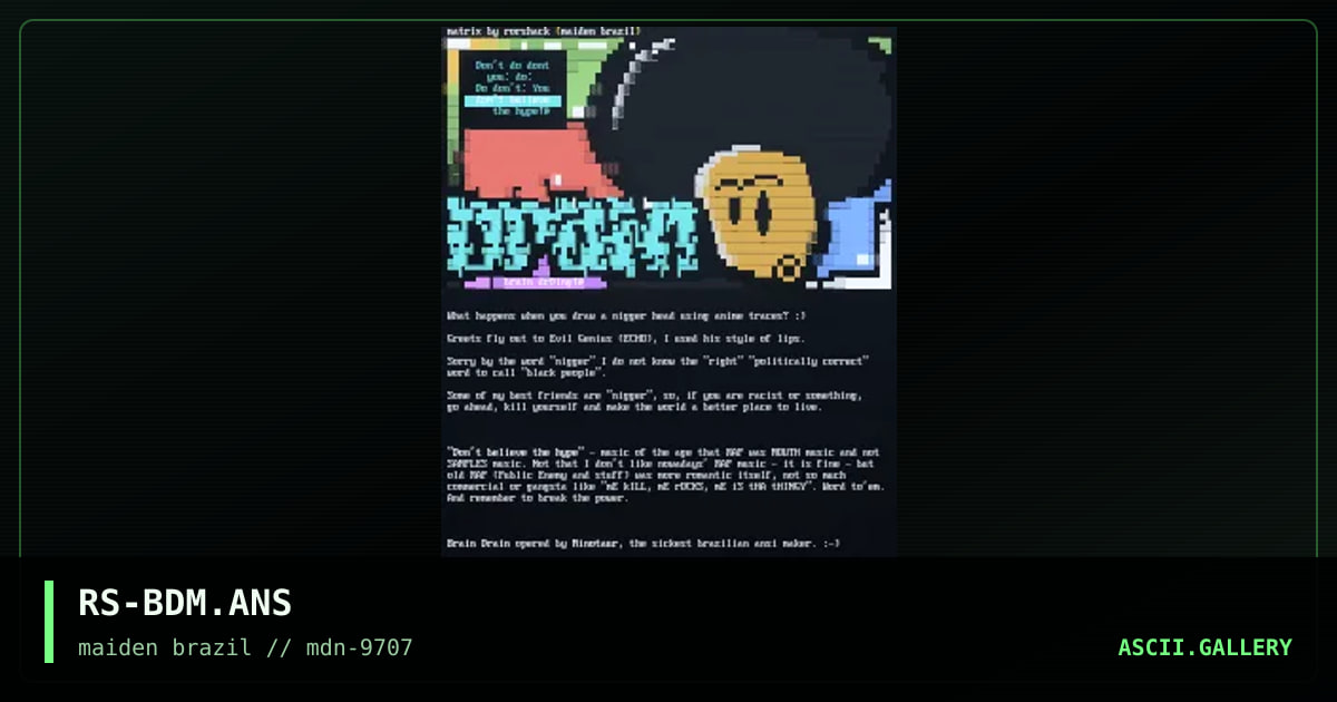 You don't believe the hype!, by rorshack, 1997