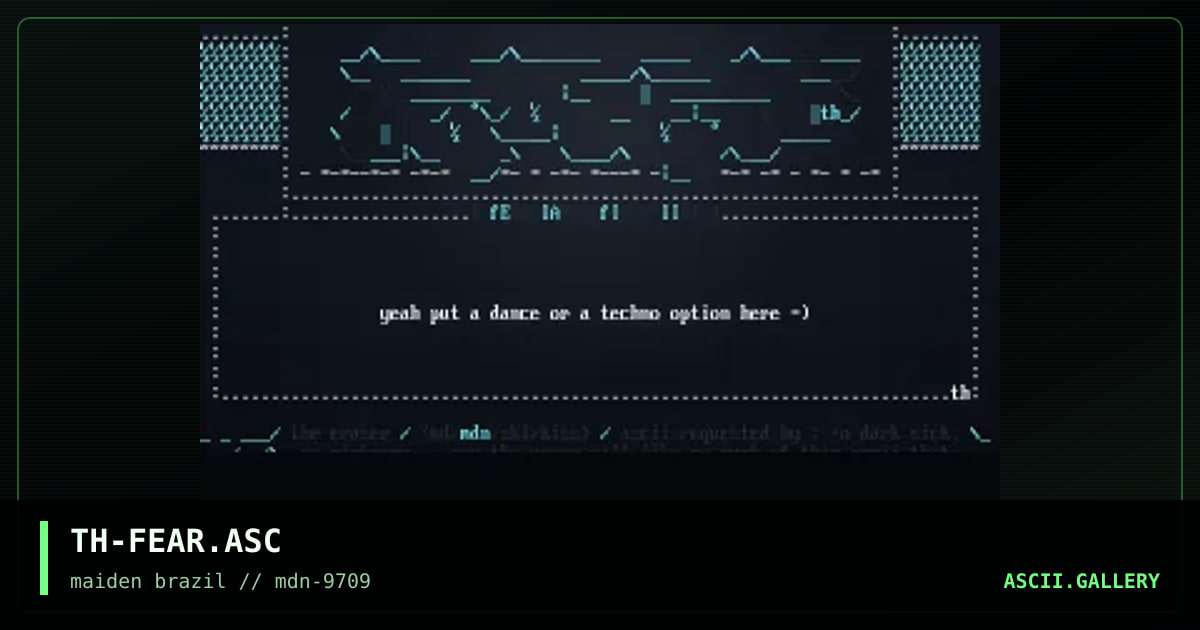 fearland files, by the eraser, 1997