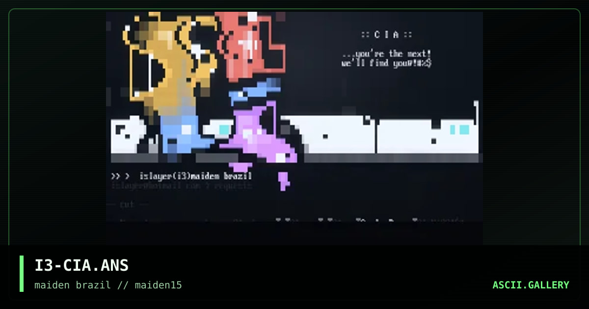 CiA, by islayer, 1998