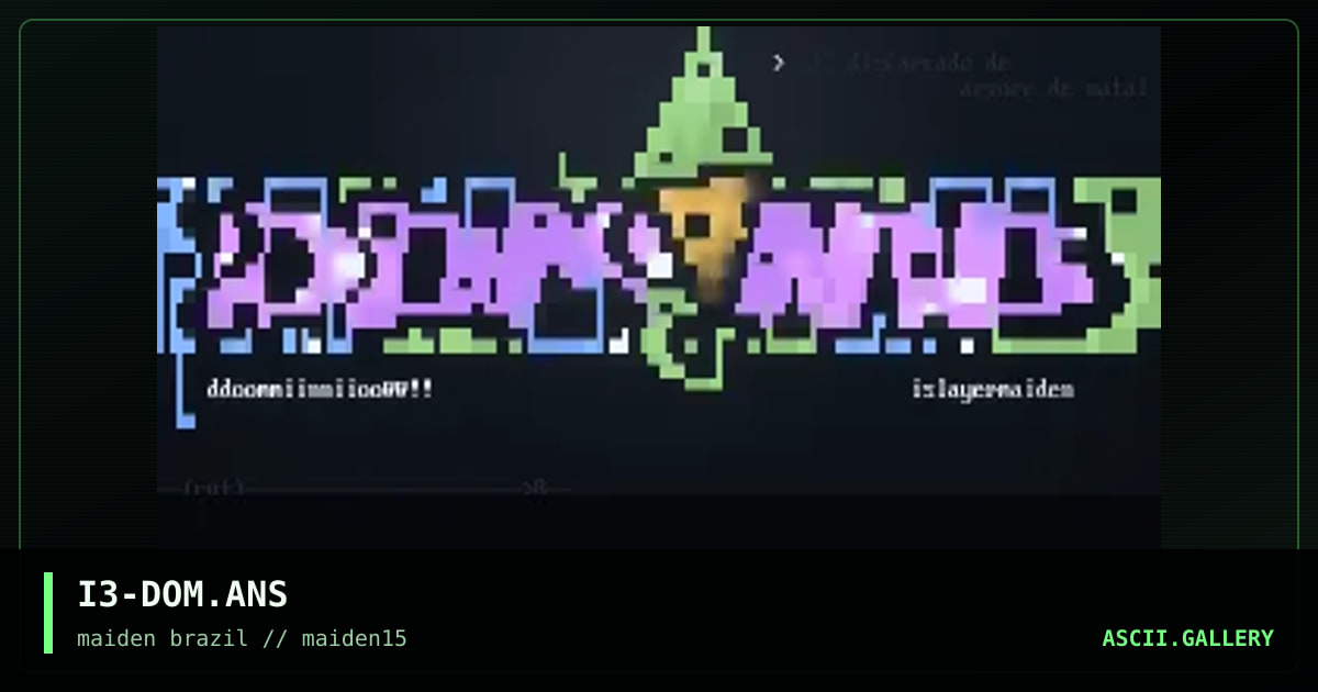 dominio rules.., by islayer, 1998