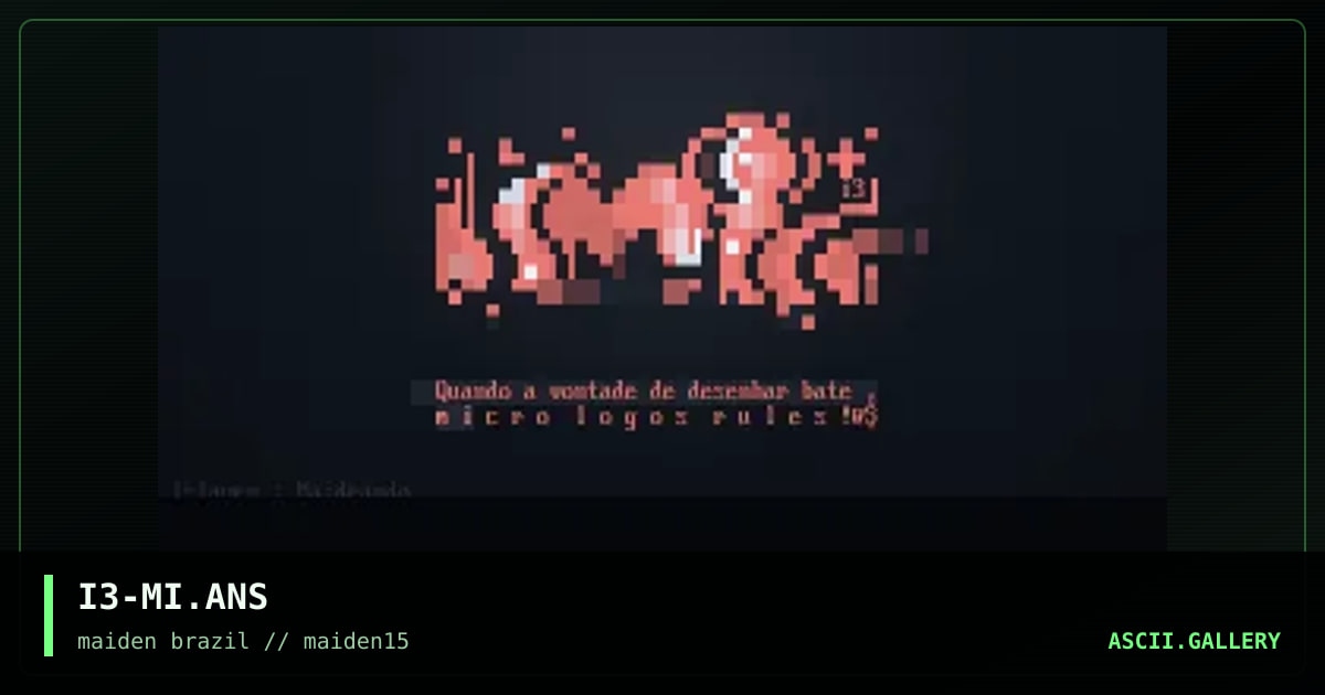 "MI"cro logos!, by islayer, 1998