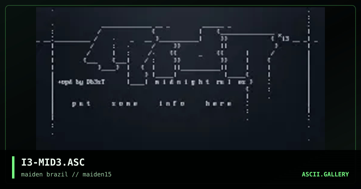 midnight!, by islayer, 1998