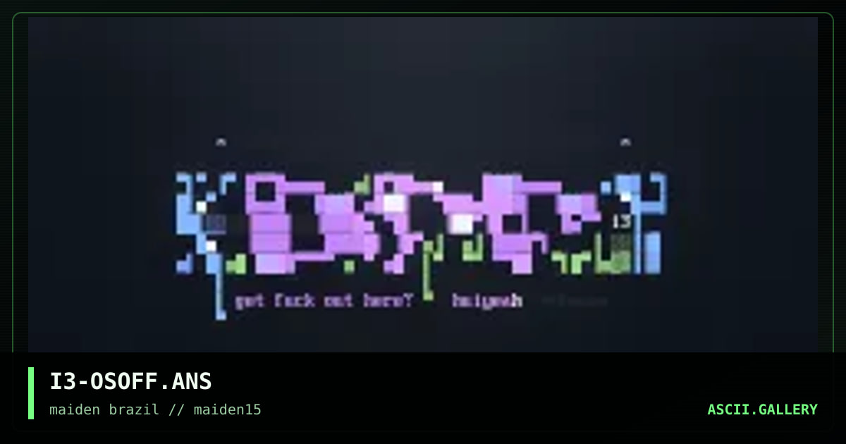 ordeal shivers logoff, by islayer, 1998