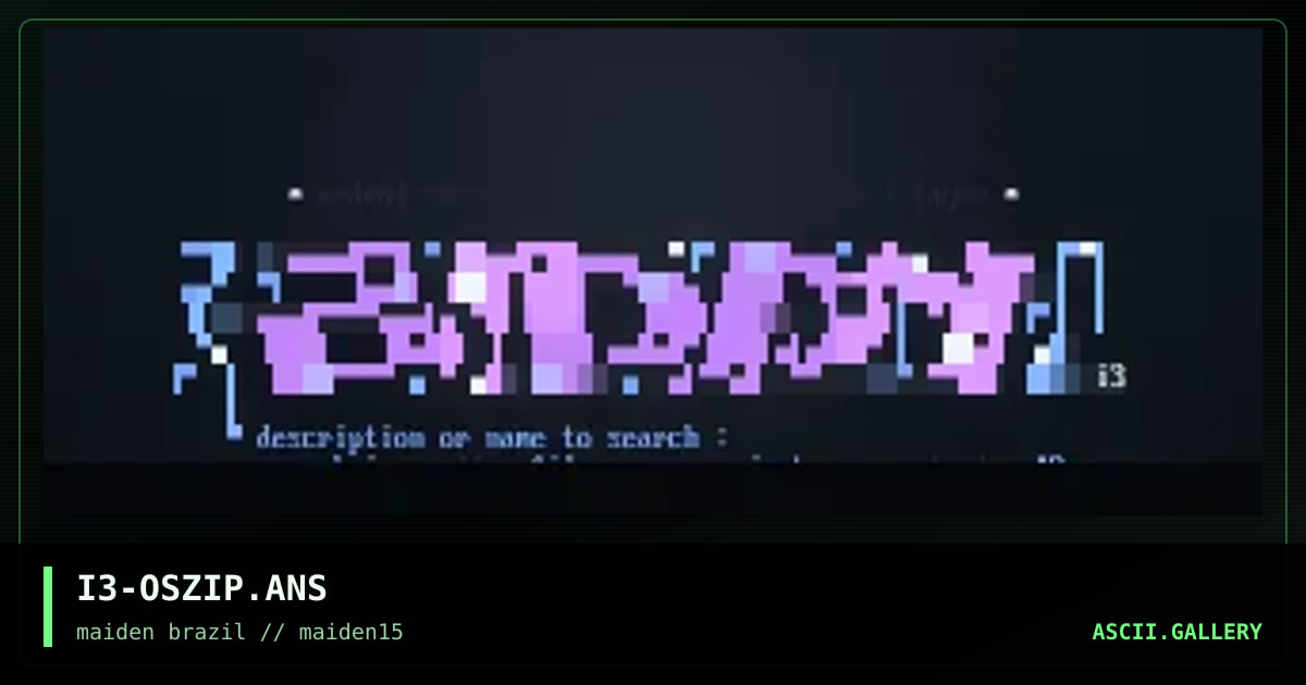 ordeal shivers zippy search, by islayer, 1998