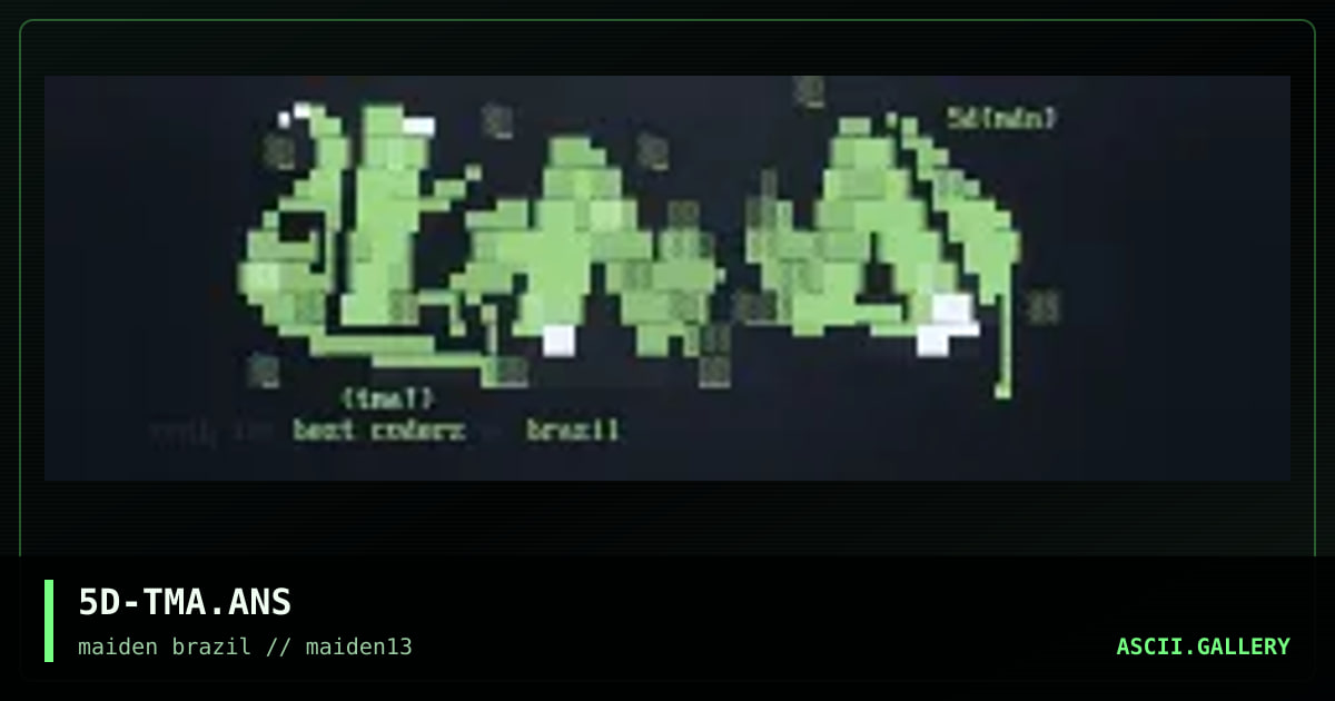 tma simple logo!, by slayer dreams, 1997