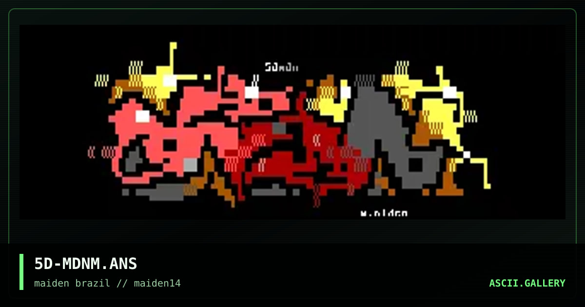 MaidenLogo!, by slayer dreams, 1997