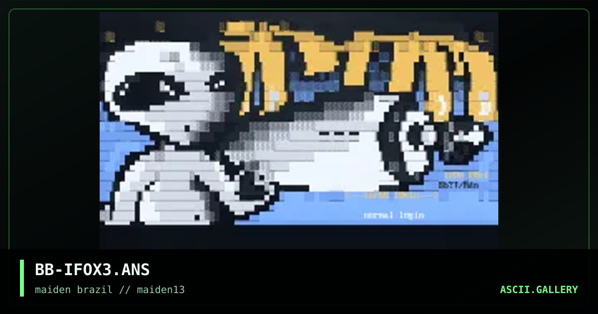 irOnfOx!, by bugs bunny, 1997