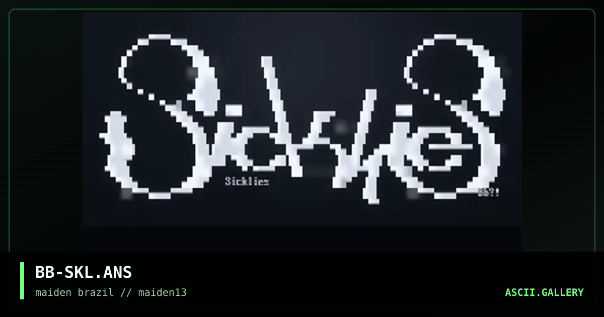 Skl!, by bugs bunny, 1997
