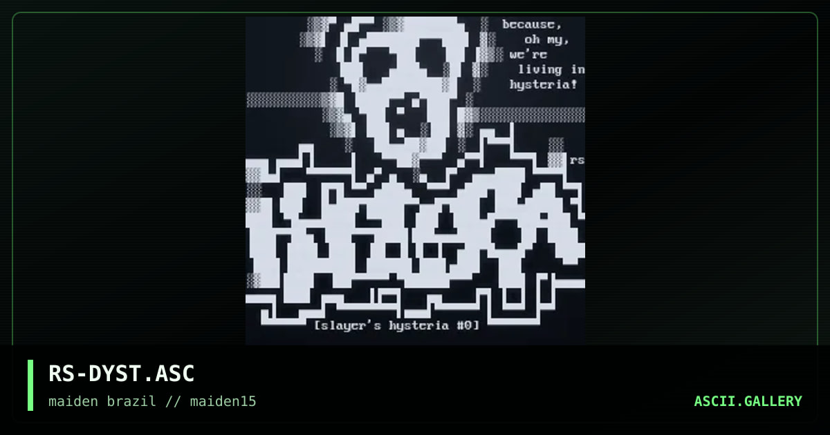 hysteria: file_id.diz, by rorshack, 1998