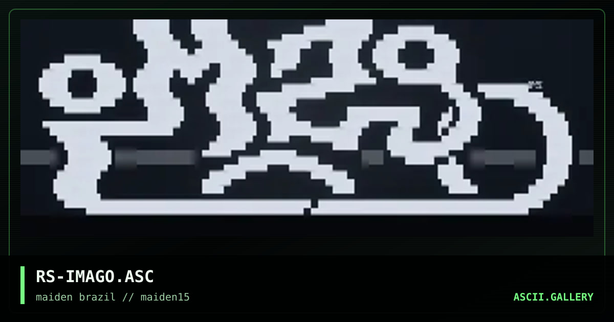 imago (demogroup) in pure p&b, by rorshack, 1998