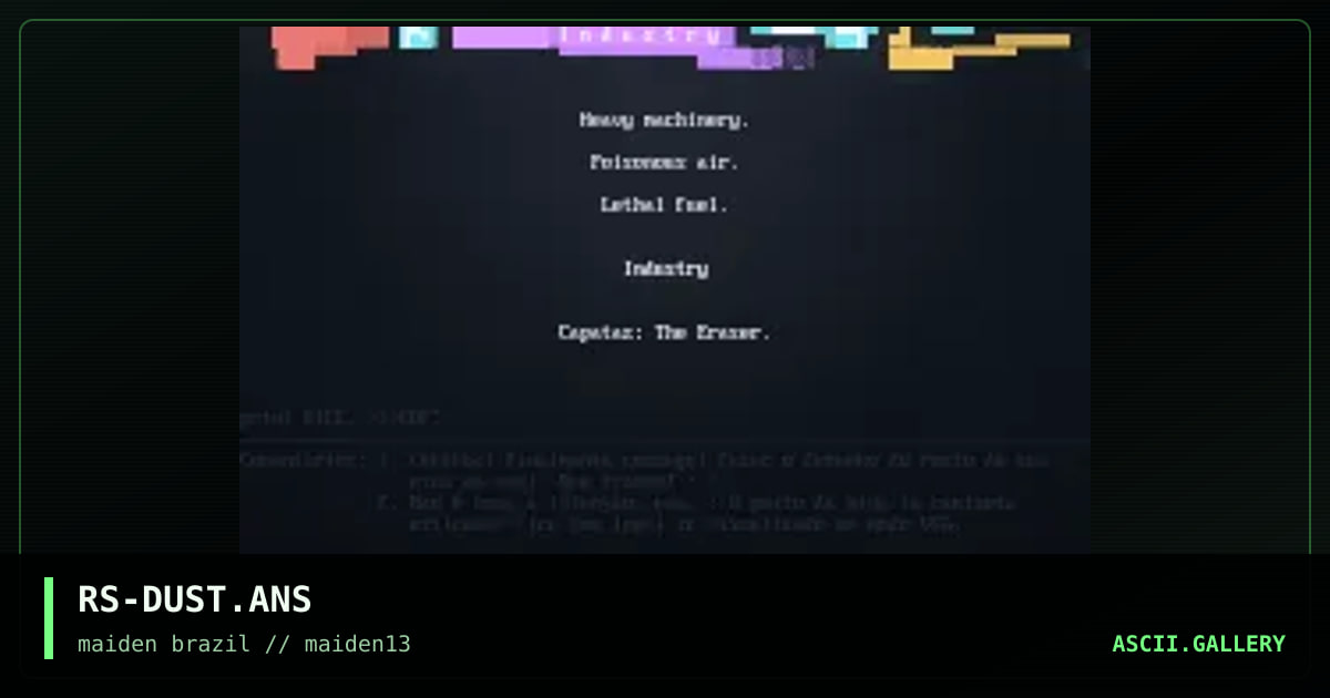 the erased industry!, by rorshack, 1997