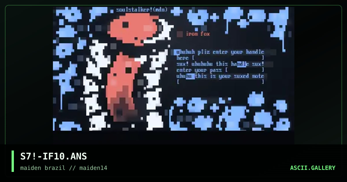 uhuhuhuh, by soulstalker, 1997