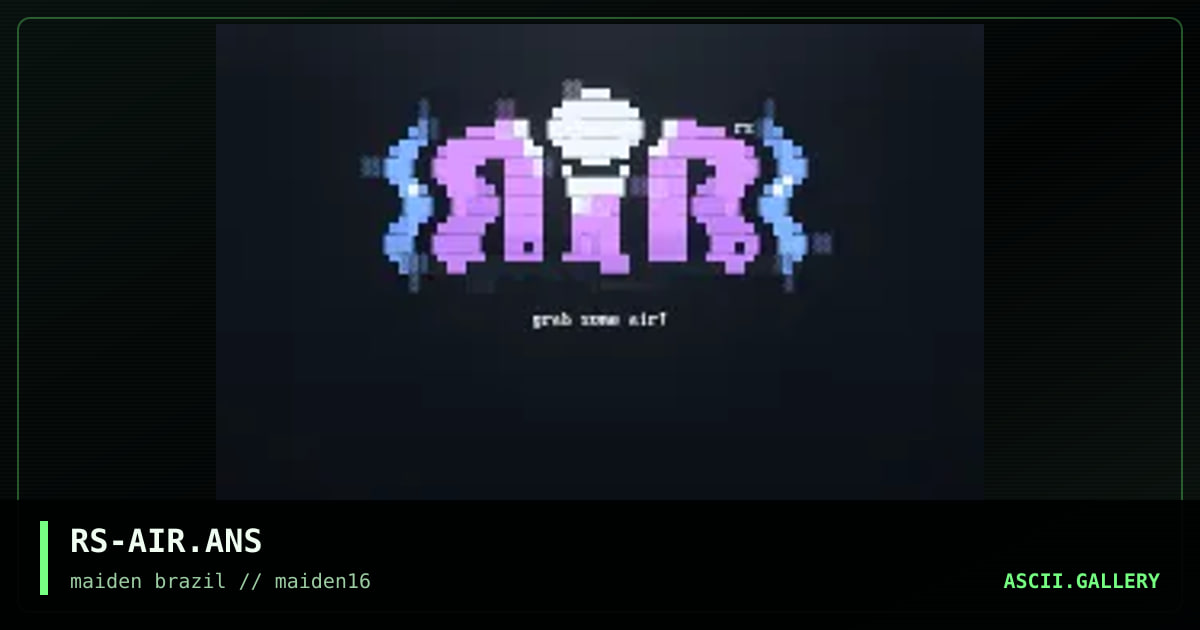 aIR!, by rorshack, 1998