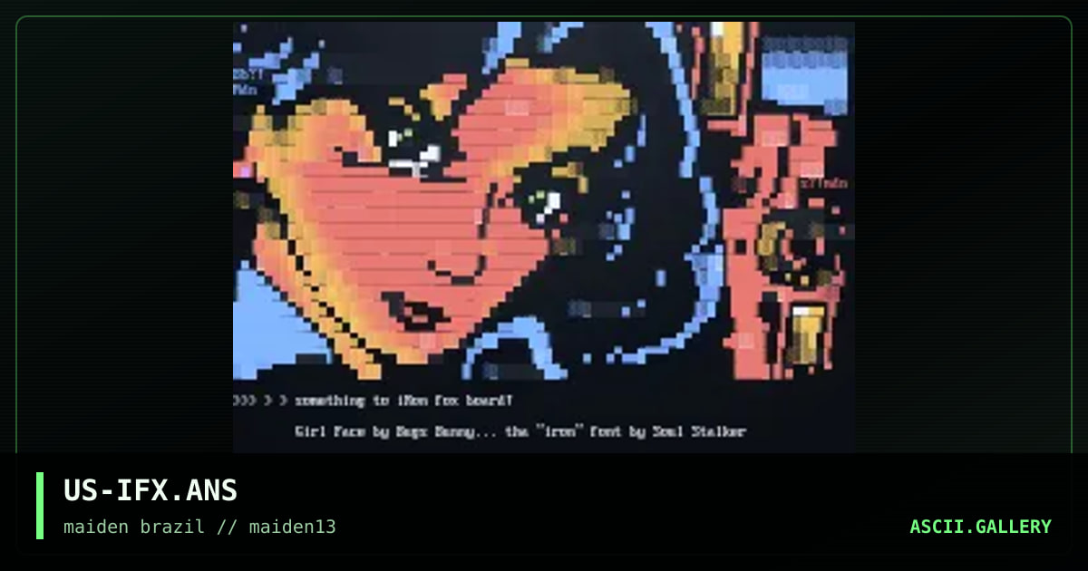 iRon fox matrix?!#!@, by soulstalker, bugs bunny, 1997