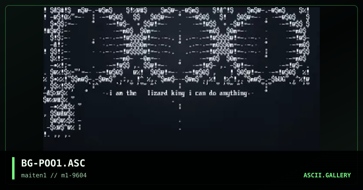 BG-POO1.ASC, by bug-maiten1, 1996