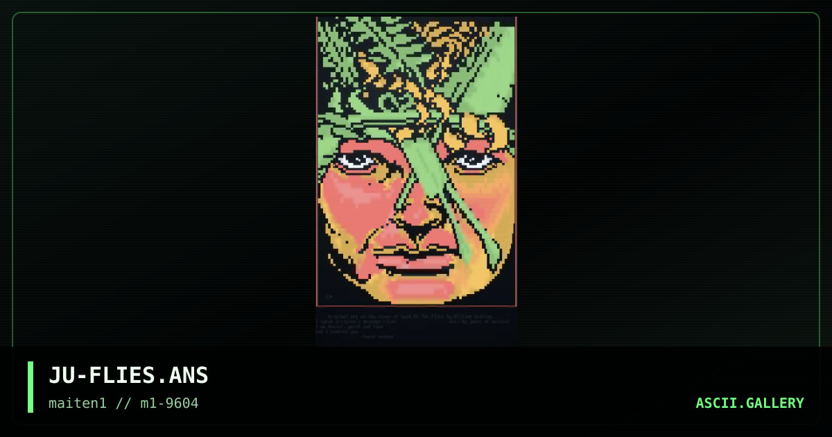 JU-FLIES.ANS, by judas, 1996
