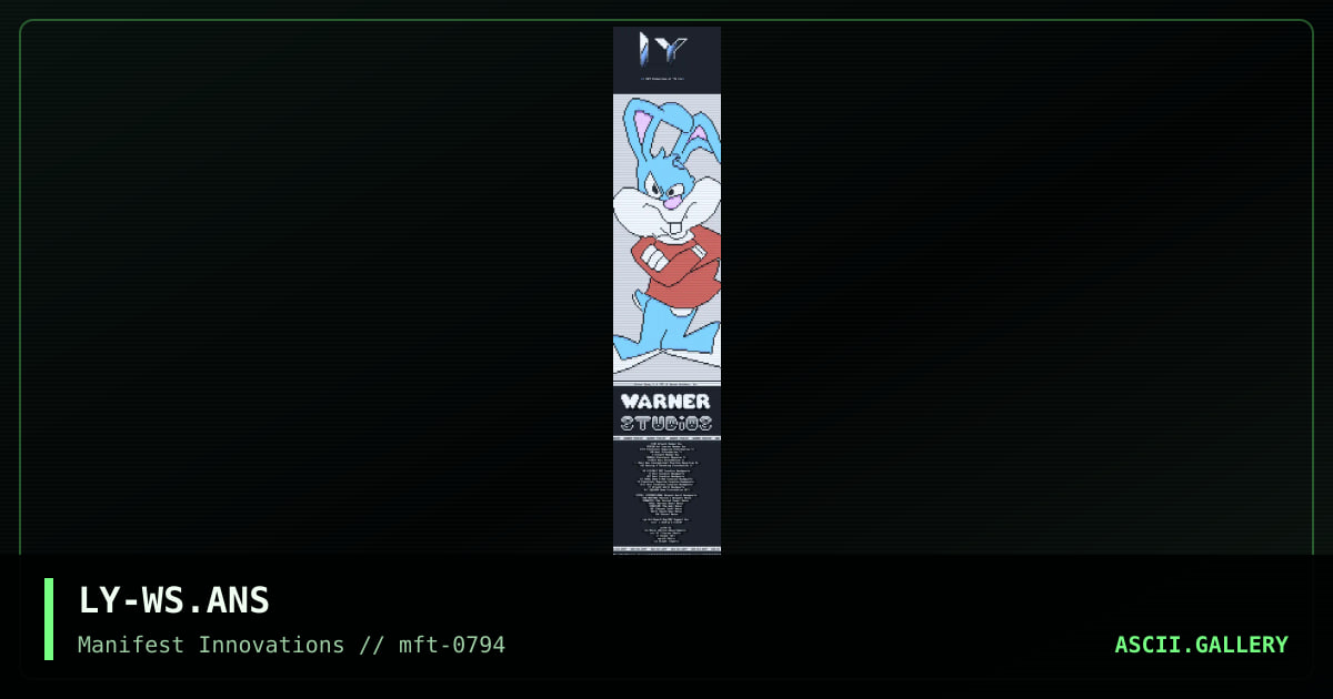 LY-WS.ANS, by legenary, 1994