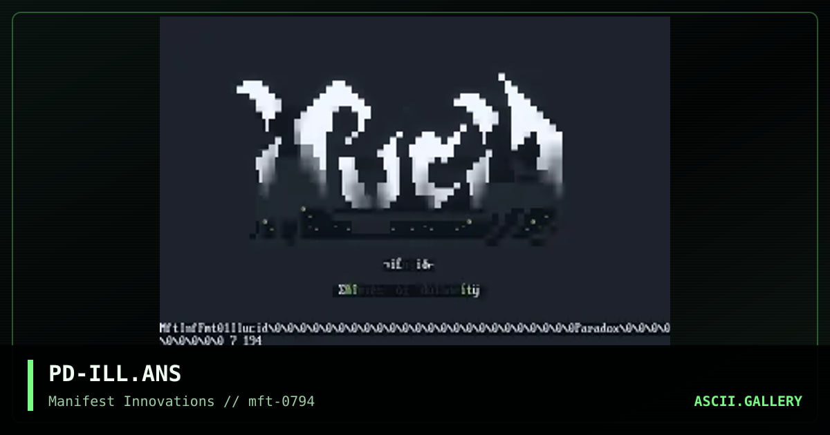 PD-ILL.ANS, by paradox, 1994