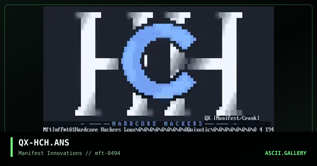 QX-HCH.ANS, by quixotic, 1994