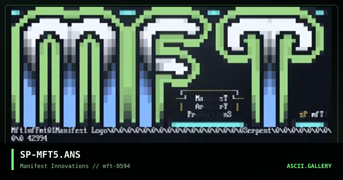 SP-MFT5.ANS, by serpent, 1994