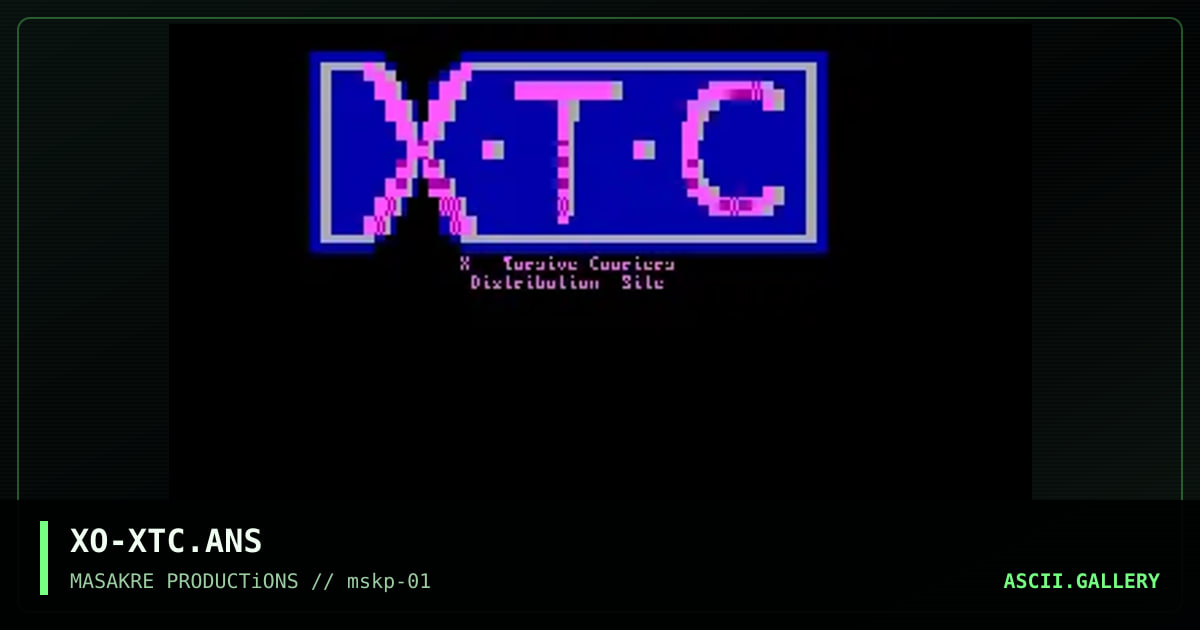 X-Torsive Couriers LOGO, by xose, 1996