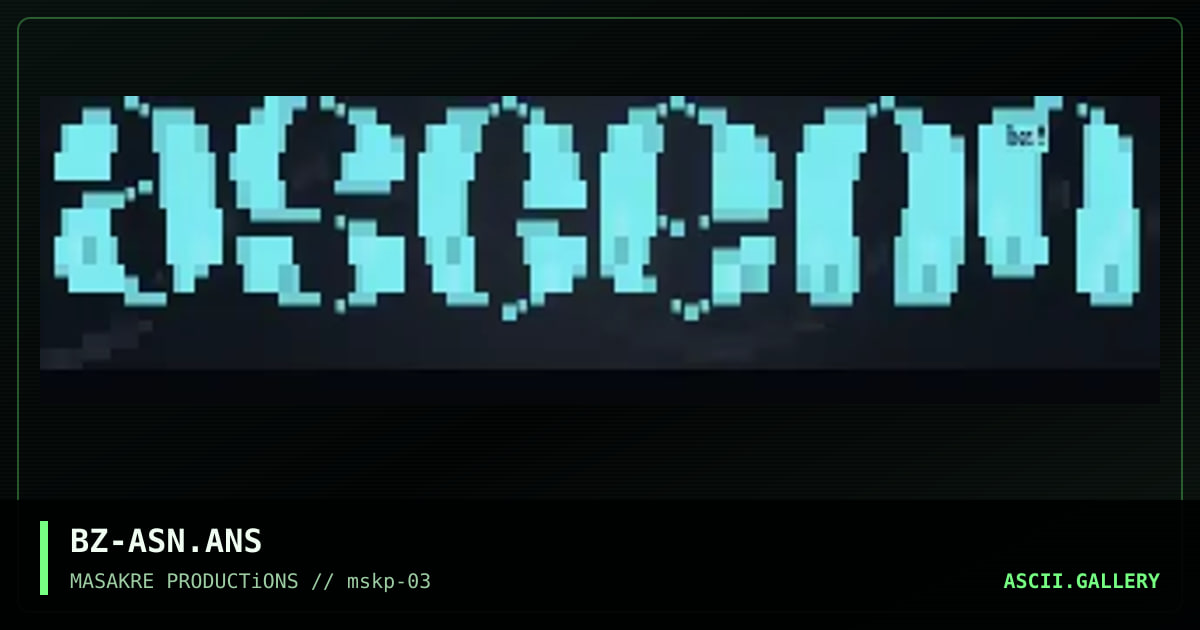 ascent logo, by biozard, 1996