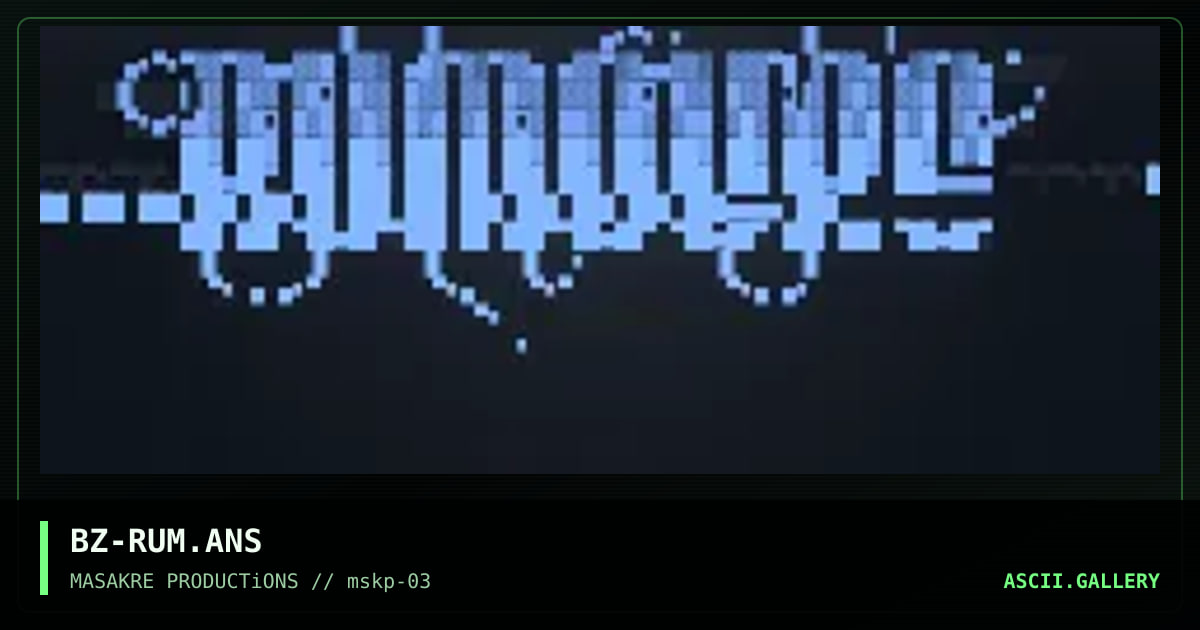 Rumours, by biozard, 1996