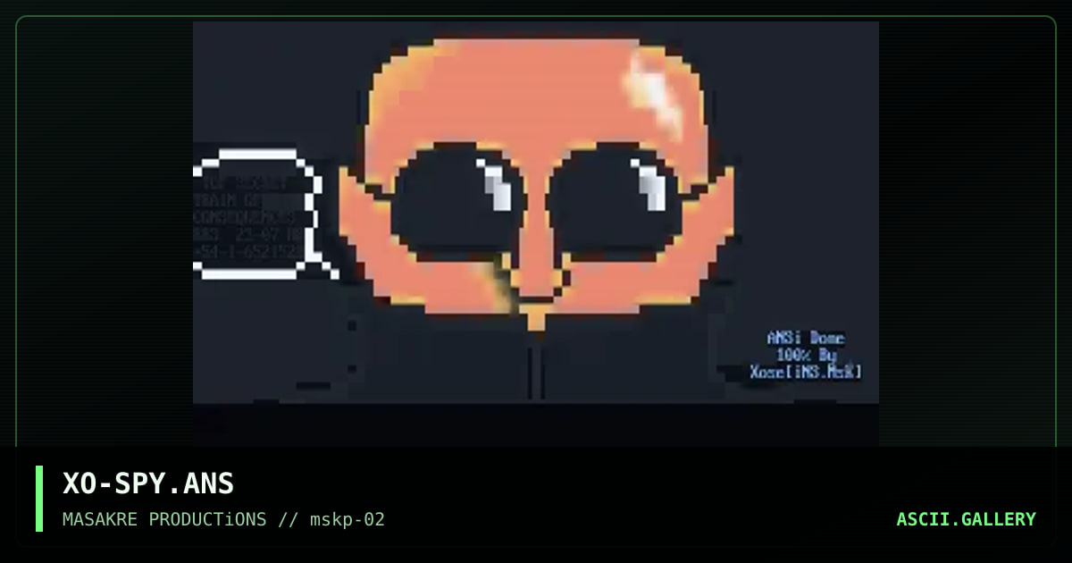 Spy!, by xose, 1996