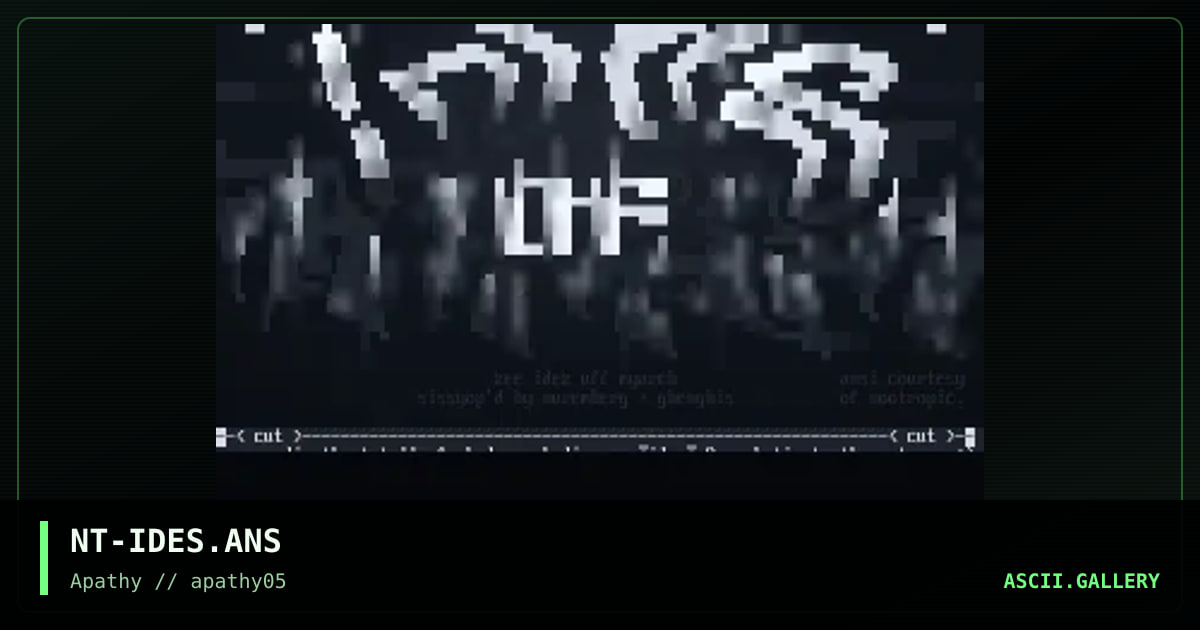 Year 2woo1000housand, by nootropic, 1995