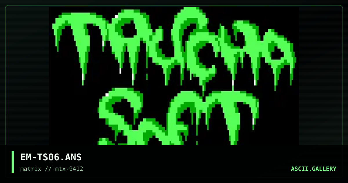 TruchoSoft 6, by eziman, 1994