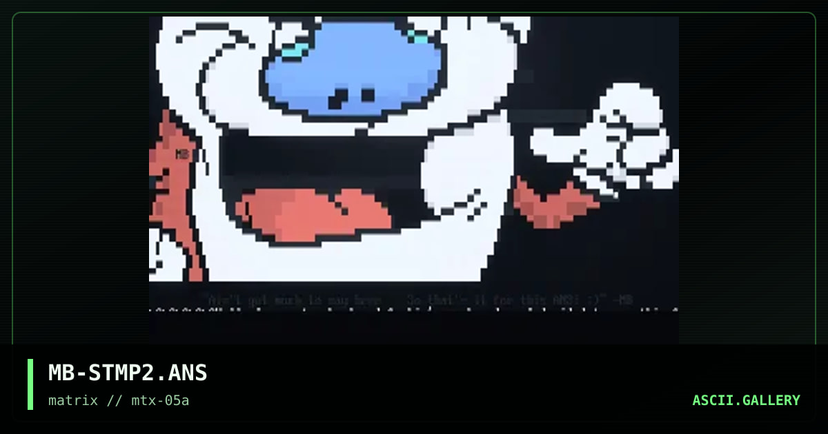 Stimpy, by madbit, 1996