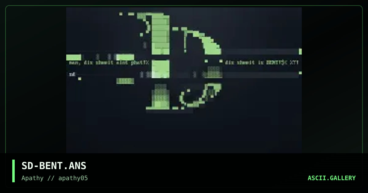 Bent, by sirdeath, 1995