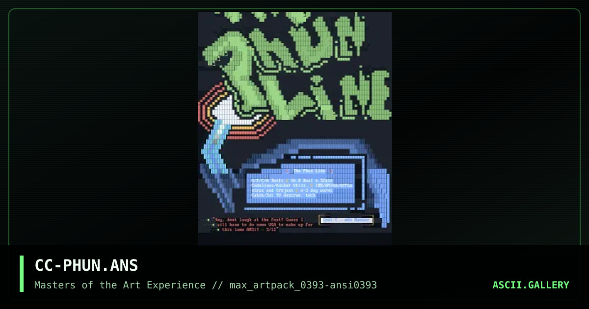 CC-PHUN.ANS, by cool c, 1993