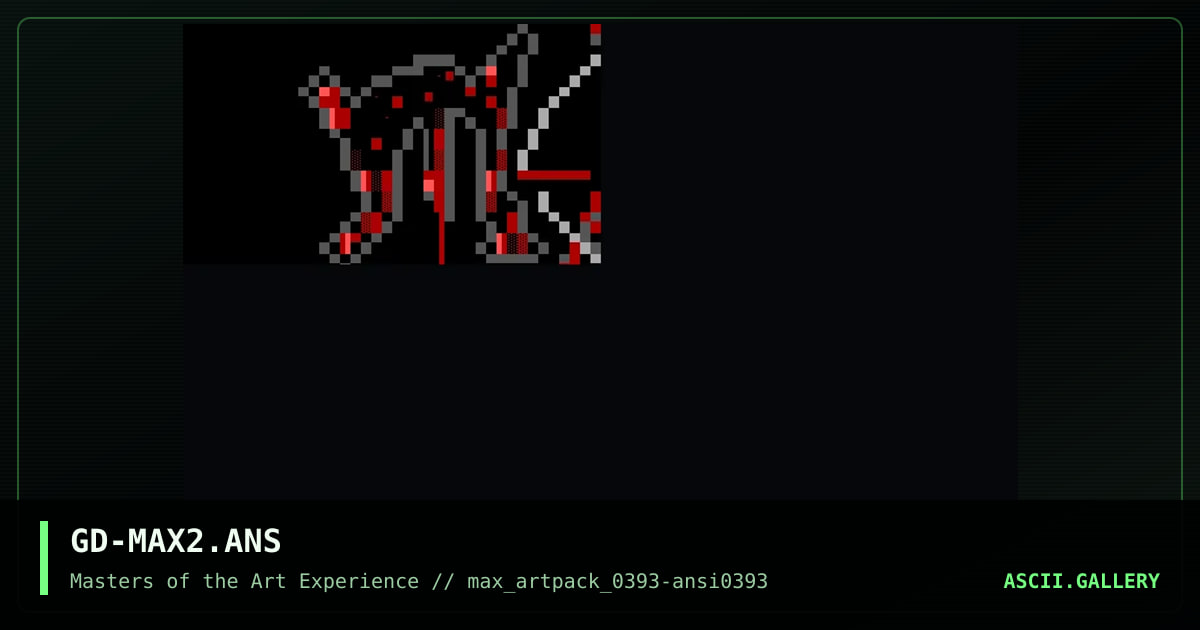 GD-MAX2.ANS, by glenn danzig, 1993