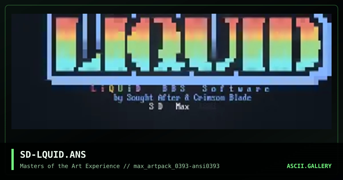 SD-LQUID.ANS, by snow dog, 1993