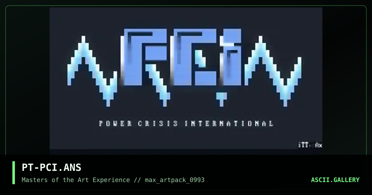 PT-PCI.ANS, by pitt, 1993