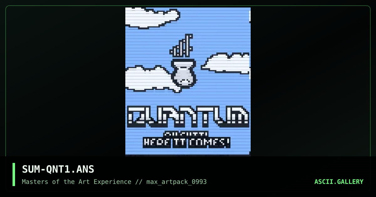 SUM-QNT1.ANS, by sumixam, 1993