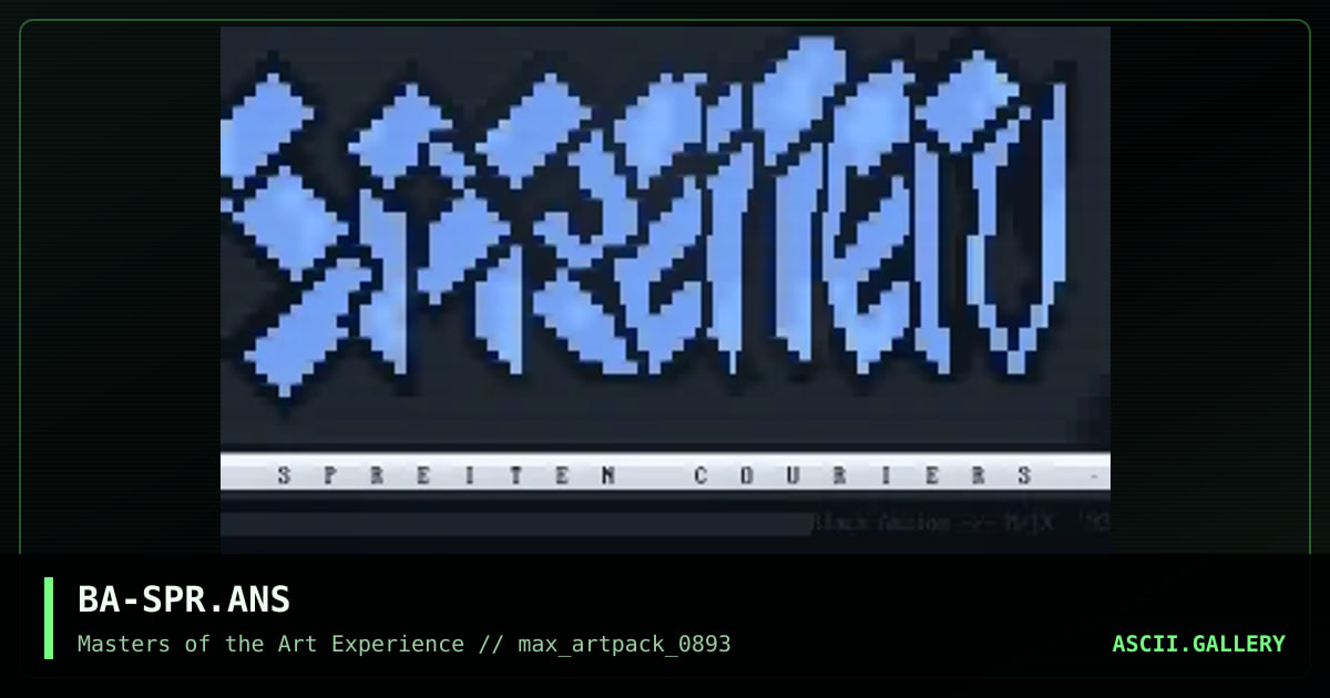 BA-SPR.ANS, by black aksion, 1993