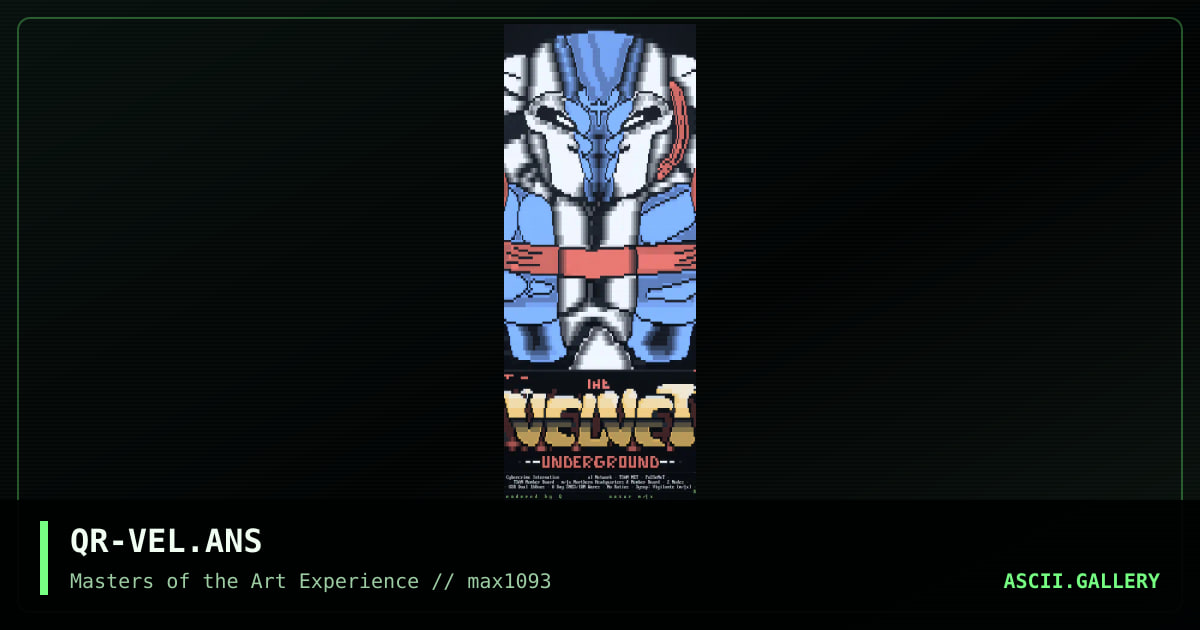 QR-VEL.ANS, by quasar, 1993