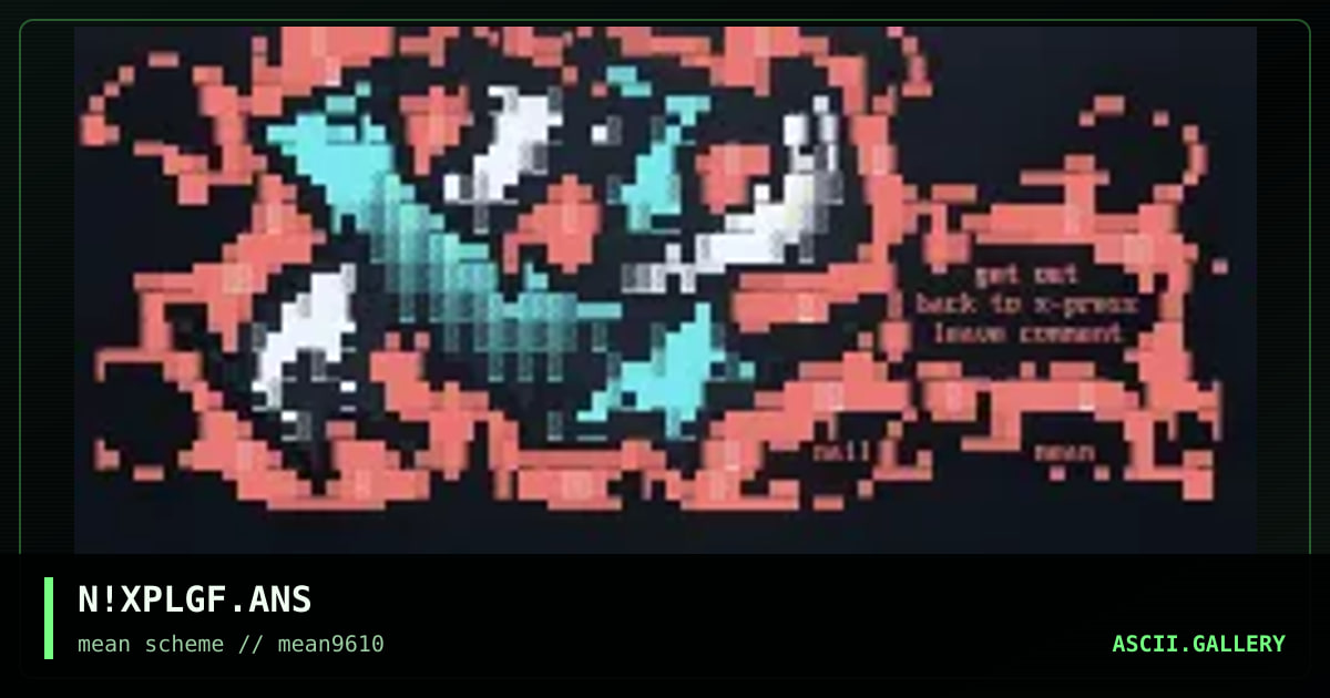 x-press logoff, by nail, 1996