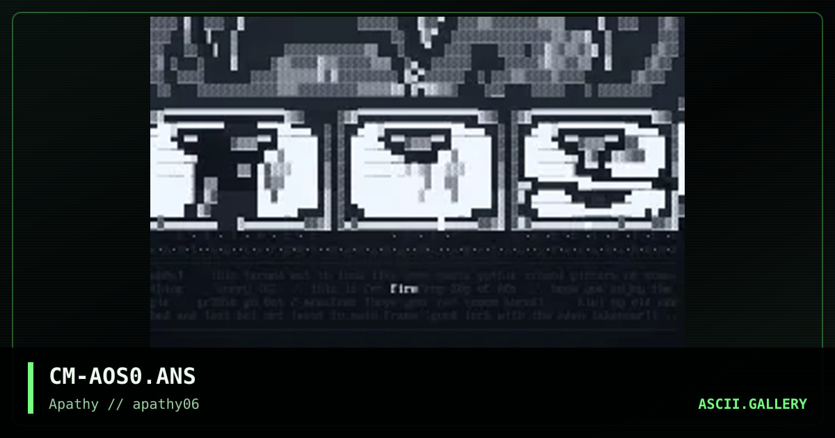 Alter of Sacrifice, by carpet monkey, 1996