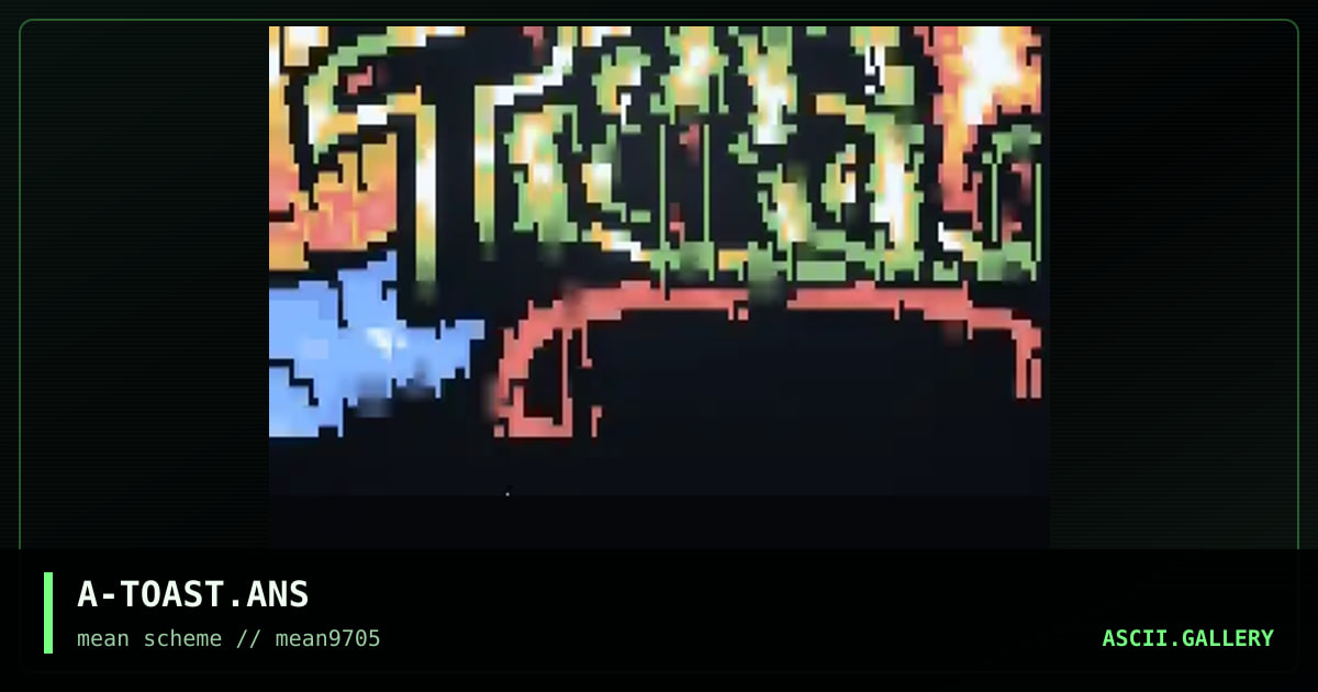 tOast!, by alecs, 1997